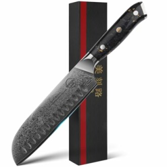 MIKORO Couteau Santoku