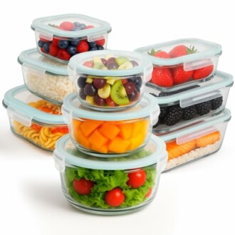 Boîte Alimentaire Hermétique en Verre edihome