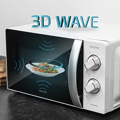 Four à micro-ondes moderne avec technologie 3D Wave