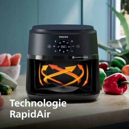 Friteuse à air Philips avec technologie RapidAir